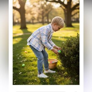 NWT - The Plaid Linen-Cotton Blazer by Janie and Jack (SIZE 6)